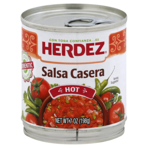 Herdez Salsa Casera, Hot