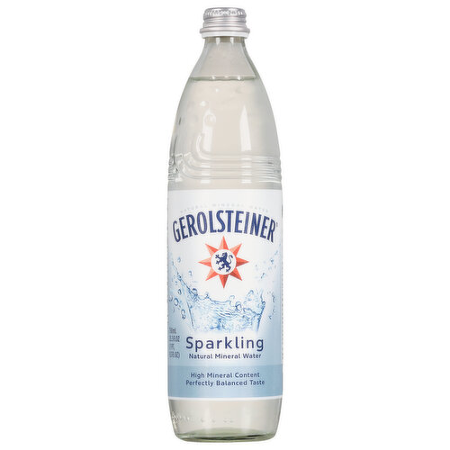 Gerolsteiner Natural Mineral Water, Sparkling