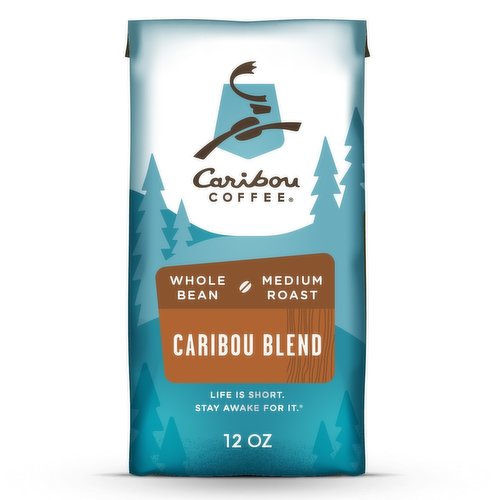 Caribou Coffee Caribou Blend Medium Roast Whole Bean Coffee