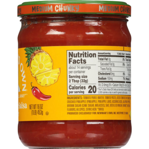 Mild Chunky Salsa : Single Jar - (All Natural)(16 oz. Jar)