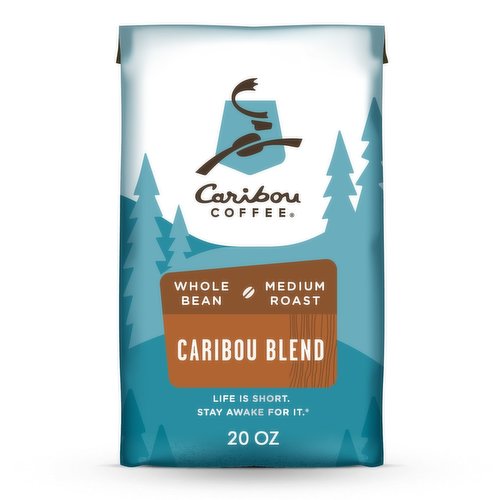 Caribou Coffee Caribou Blend Medium Roast Whole Bean Coffee