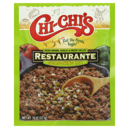 Chi-Chi's Seasoning Mix, Restaurante