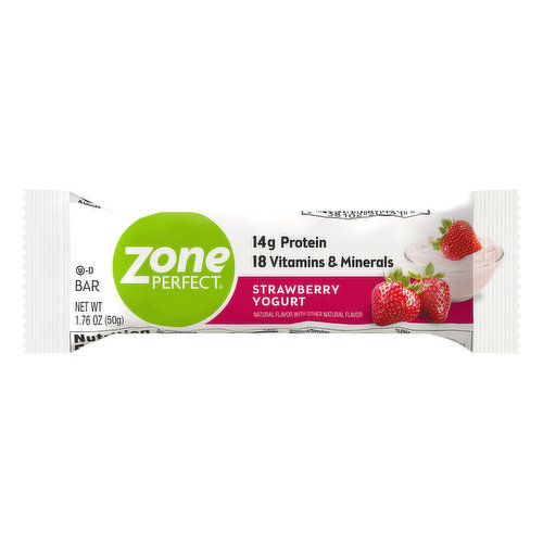 ZonePerfect Protein Bar, Strawberry Yogurt