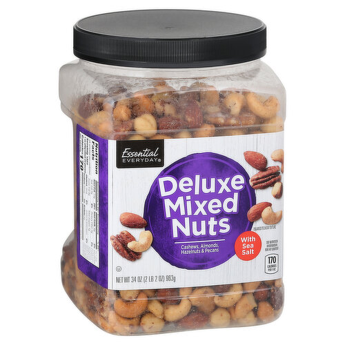 Essential Everyday Mixed Nuts, Deluxe, with Sea Salt