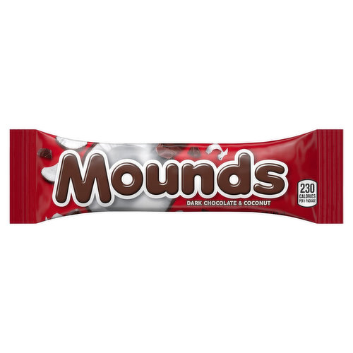 Mounds Candy, Dark Chocolate & Coconut