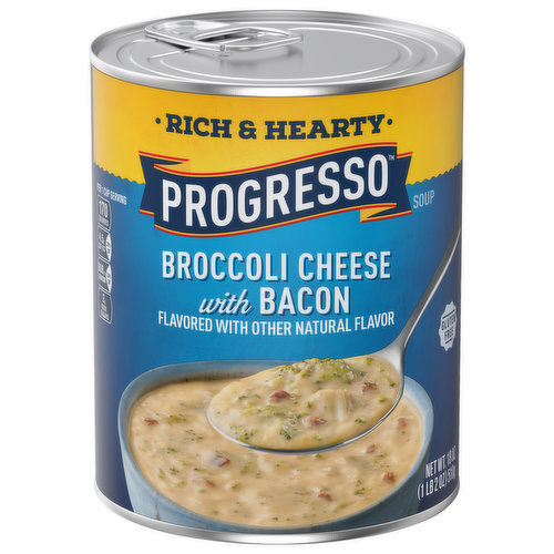 Progresso Soup, Broccoli Cheese with Bacon