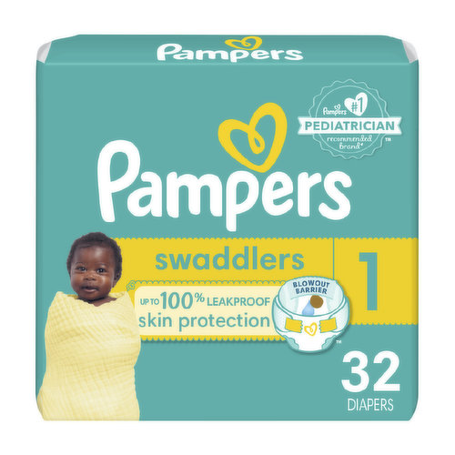 Pampers Swaddlers Swaddlers Diaper Size 1