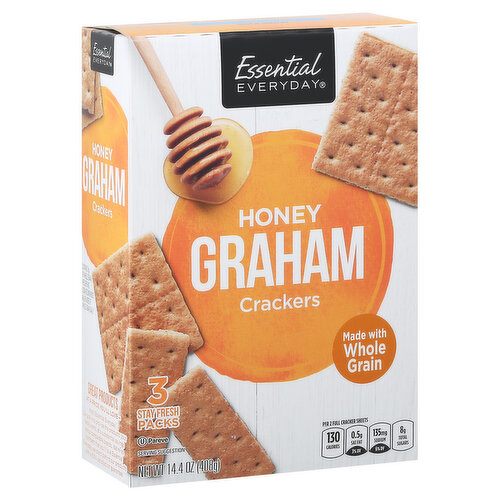 Essential Everyday Graham Crackers, Honey, Stay Fresh Packs