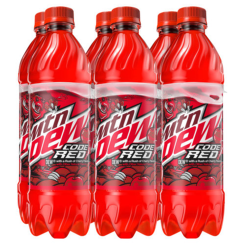 Mtn Dew Soda, Code Red