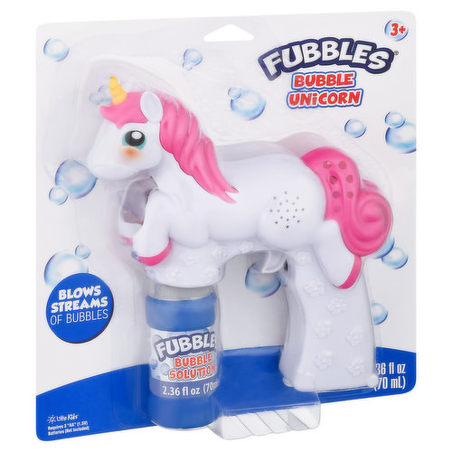 Fubbles Toy, Bubble Unicorn