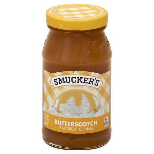 120 calories per 2 tbsp. For delicious recipes & ideas visit - www.smuckers.com. Visit our website for sweet inspirations! smuckers.com. Questions? Comments? Call toll free 1-888-550-9555.