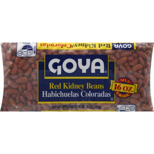 Goya Kidney Beans, Red, 1 Pound