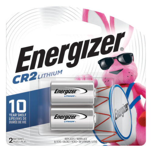 Energizer Batteries, Lithium, CR2