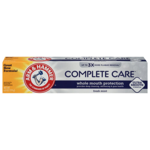 Arm & Hammer Complete Care Toothpaste, Fresh Mint