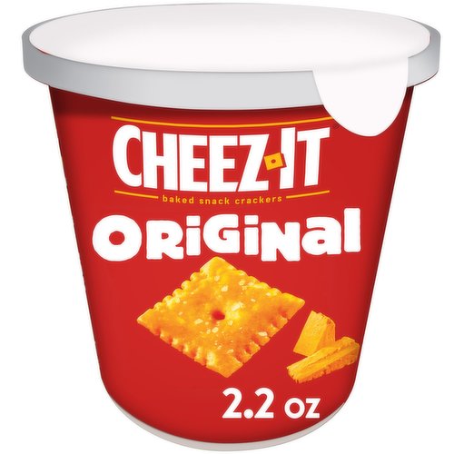 Cheez-It Cheese Crackers, Original, Single Serve