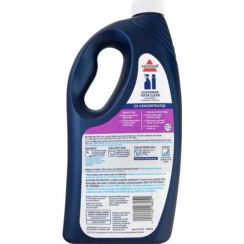 BISSELL WASH DEEP Clean Concentrated Carpet Shampoo Cleaner