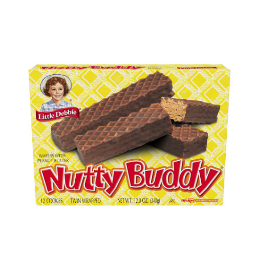 Little Debbie  Nutty Buddy Cookies with Peanut Butter 