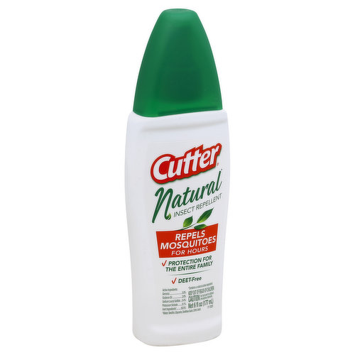 Cutter Natural Insect Repellent, DEET-Free
