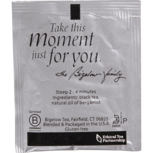Bigelow Black Tea, Earl Grey
