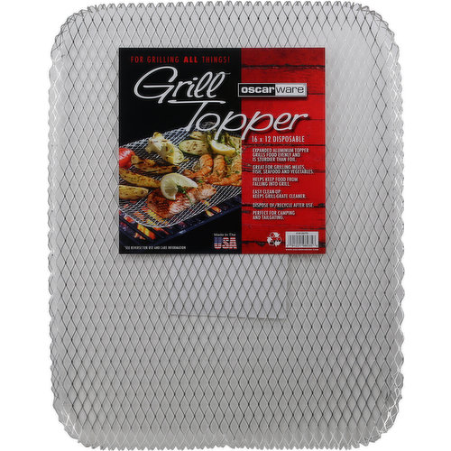 Grill Topper Grill Topper, Disposable