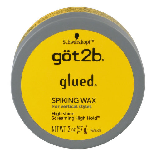 Got2b Schwarzkopf Spiking Wax, Glued