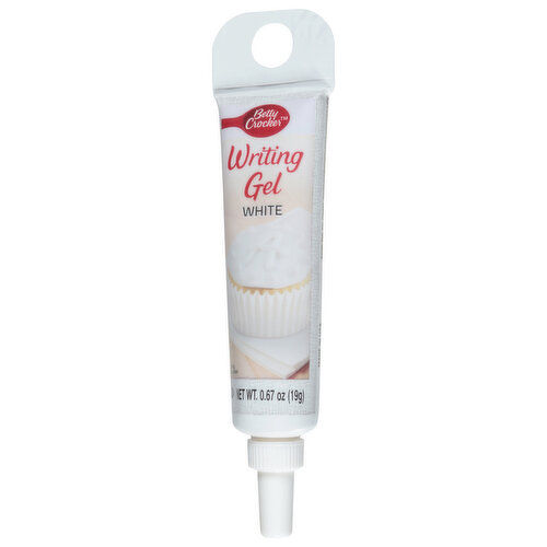 Betty Crocker Writing Gel, White