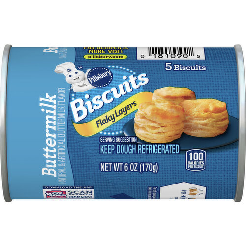 Pillsbury Flaky Layers Buttermilk Biscuits