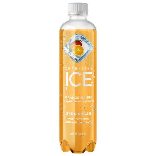 Sparkling Ice Sparkling Water, Zero Sugar, Orange Mango