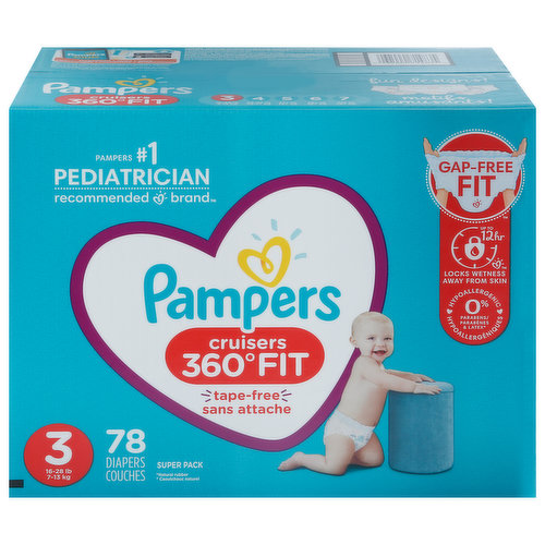 Pampers Pull On Cruisers 360° Fit Diapers Size 7 - S - M - Buy 0 Pampers  Tape Diapers