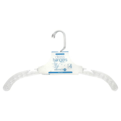 Merrick Hangers, Plastic - 24 hangers