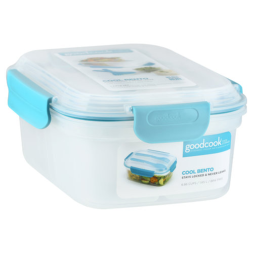 GoodCook Meals on the Run Sandwich Container, Locking Lid