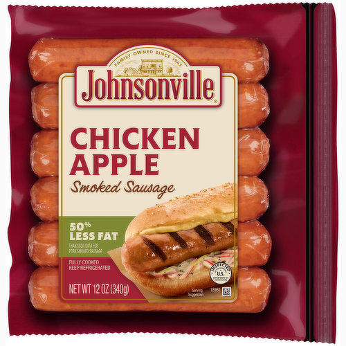 Johnsonville Chicken Apple Smoked Sausage