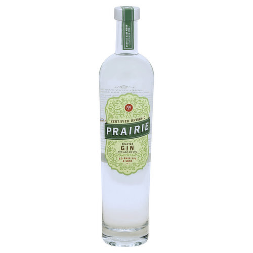Prairie Gin, Organic, Crafted