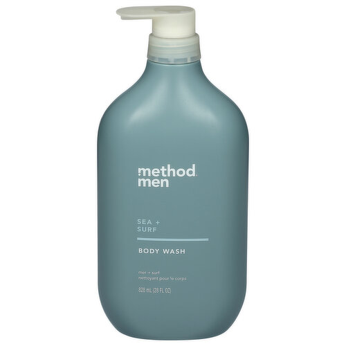 Method Men Body Wash, Sea +Surf