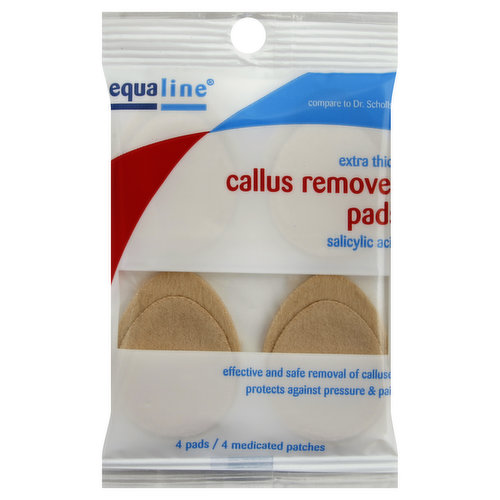 Equaline Callus Remover Pads, Extra Thick