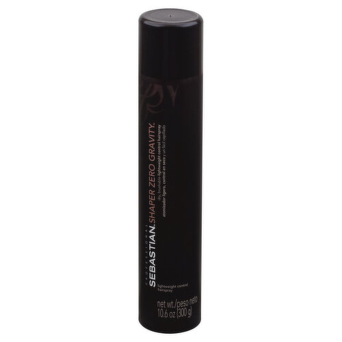 Sebastian Shaper Zero Gravity Hairspray, Lightweight Control