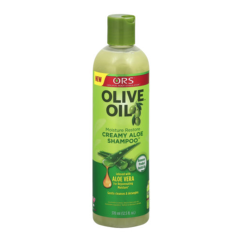 ORS Olive Oil Shampoo, Creamy Aloe, Moisture Restore