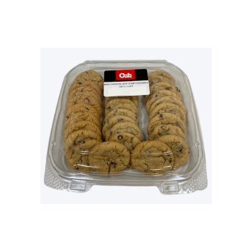 Cub Bakery Mini Chocolate Chip Cookies, 30 Count