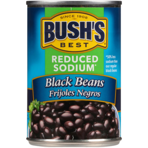 Bushs Best Reduced Sodium Black Beans