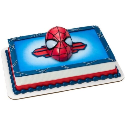 Cub Spider-Man Light Up Eyes Sheet Cake