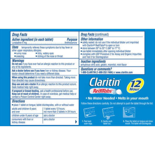 Claritin Loratadine 5mg