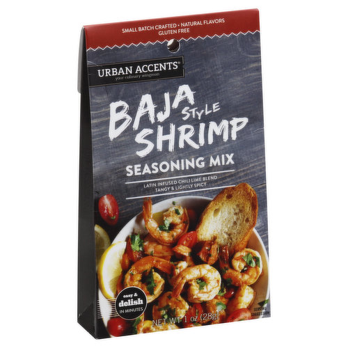 Urban Accents Seasoning Mix, Baja Style Shrimp