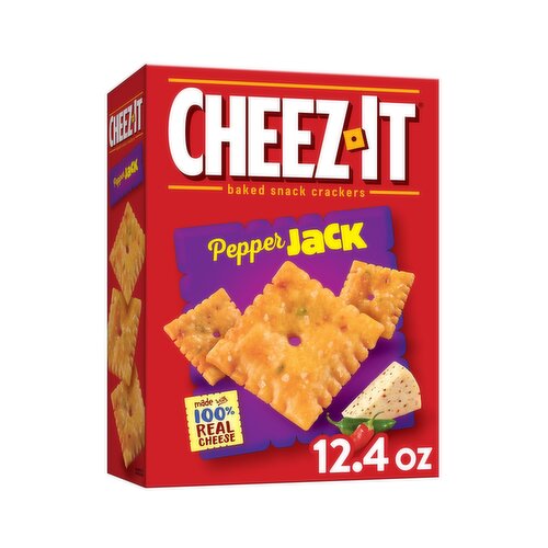 Cheez-It Cheese Crackers, Pepper Jack