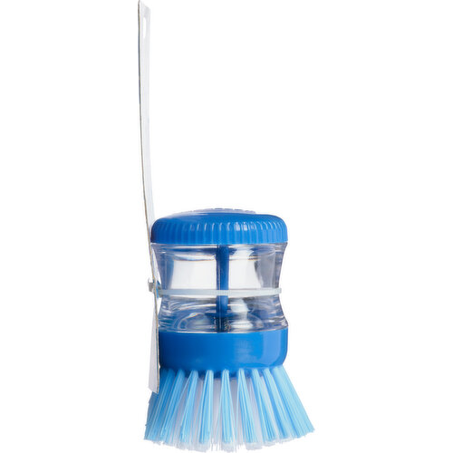 LIGHTSMAX Polypropylene Dish Brush with Soap Dispenser