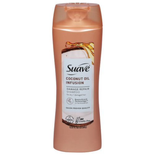 Suave Shampoo, Damage Repair, Coconut Oil Infusion