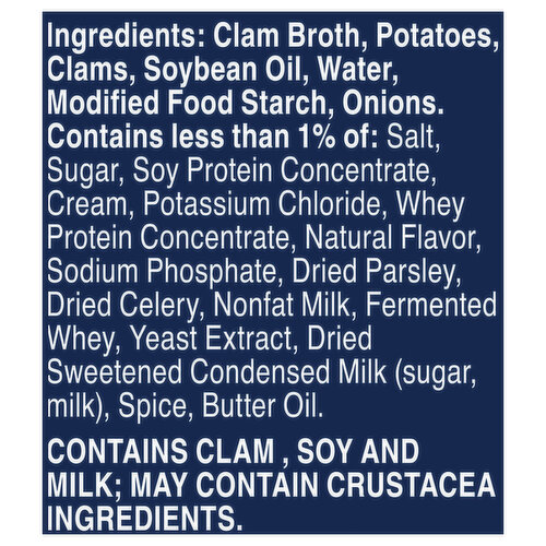 Progresso Soup, New England Clam Chowder, Traditional