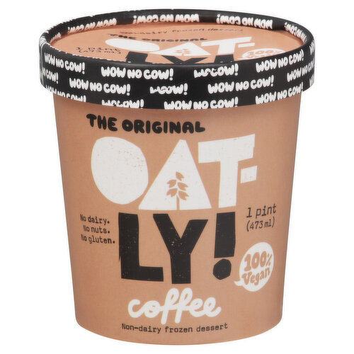 Oatly Frozen Dessert, Non-Dairy, The Original, Coffee