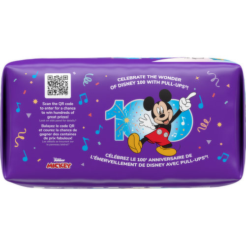 Pull-Ups® - Big Kid's are loving the exclusive Disney Mickey Mouse music  themed graphics 🥁 of Pull-Ups® Potty Training Pants! The instrument  graphics fade when wet to help motivate your child to