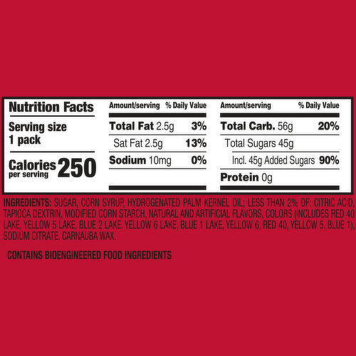 Skittles SKITTLES Original Chewy Candy, Full Size, 2.17 oz Bag