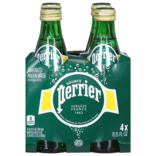 Perrier Mineral Water, Carbonated